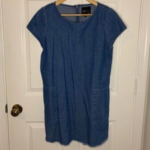 Zara Denim Dress | Size L | Mini